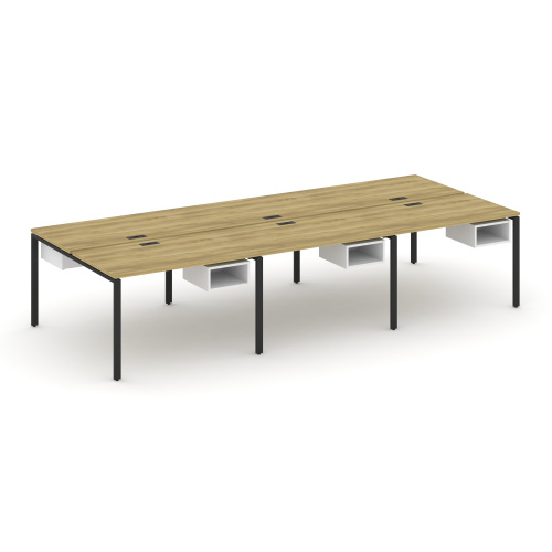 Бенч-система на 6 мест с подвесными тумбами Concept CN.DRS-144 фото 6 Бенч-система на 6 мест с подвесными тумбами Concept CN.DRS-144 фото 6