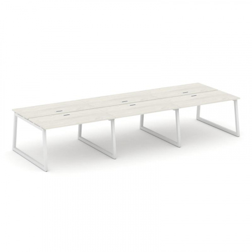 Style Project Рабочая станция 2-х сторон. SN-5T1.DRS-064 Акация Лорка/Металл Антрацит/Заглушка Пласт фото 12