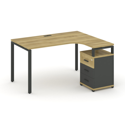 Стол эргономичный с опорной тумбой Concept CN.SA-307(R) Стол эргономичный с опорной тумбой Concept CN.SA-307(R)