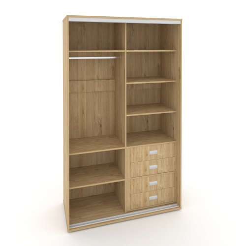 Корпус 2-х секционного шкафа высокого L=1100мм Maris SH.K2-1.1 K7 фото 3 Корпус 2-х секционного шкафа высокого L=1100мм Maris SH.K2-1.1 K7 фото 3