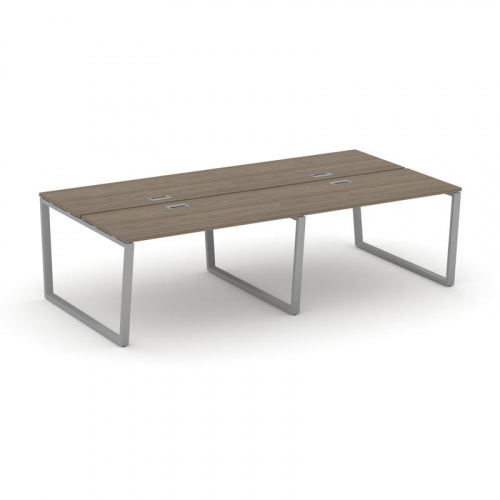 Style Project Рабочая станция 2-х сторон. SN-6T2.DRS-044 Акация Лорка/Металл Антрацит/Заглушка Пласт фото 14