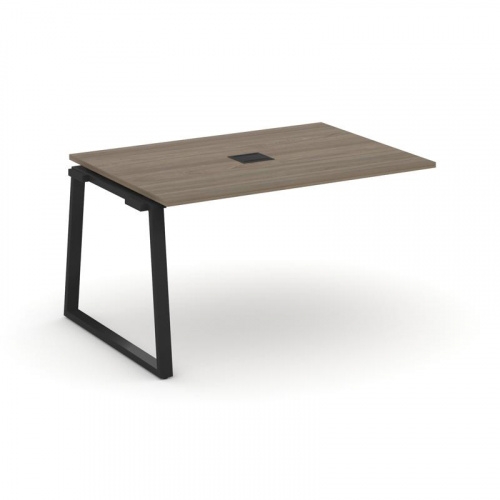 Style Project Проходной наб. элем. перег. стола SN-6T1.NSPRG-004 Акация Лорка/Металл Антрацит/Заглуш фото 9