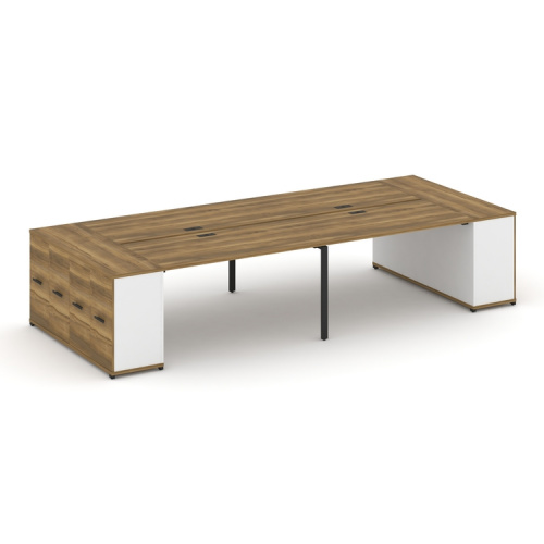 Бенч-система с опорными распашными шкафами Concept CN.DRS-263 фото 7 Бенч-система с опорными распашными шкафами Concept CN.DRS-263 фото 7