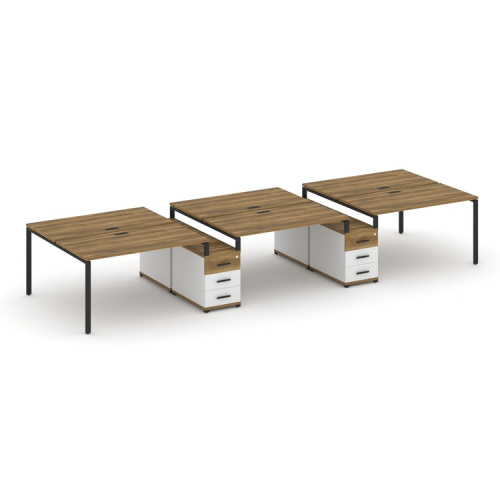 Бенч-система на 6 мест с 2 опорными тумбами Concept CN.DRS-335 фото 7 Бенч-система на 6 мест с 2 опорными тумбами Concept CN.DRS-335 фото 7