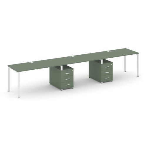 Бенч-система на 3 места с 2 опорными тумбами Concept CN.ORS-336 Бенч-система на 3 места с 2 опорными тумбами Concept CN.ORS-336