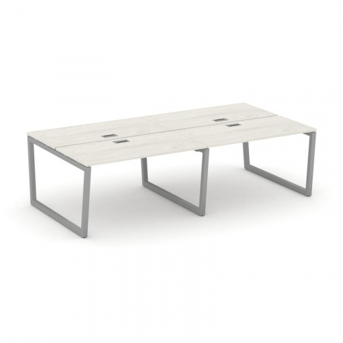 Style Project Рабочая станция 2-х сторон. SN-5T2.DRS-044 Акация Лорка/Металл Антрацит/Заглушка Пласт фото 12