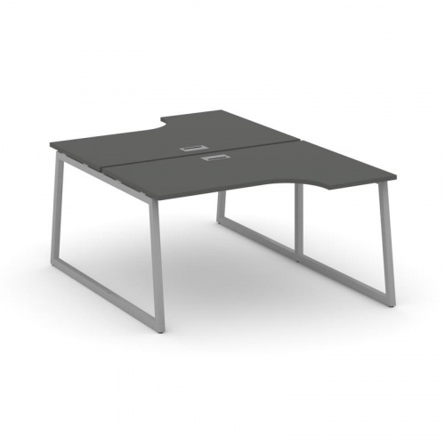 Style Project Рабочая станция эргоном. SN-4T1.DRPA-022 Акация Лорка/Металл Антрацит/Заглушка Пластик фото 23