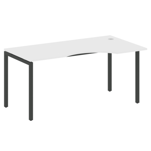 Стол криволинейный правый на П-обр. м/к Metal System Quattro 40БП.СА-1 (R) фото 14