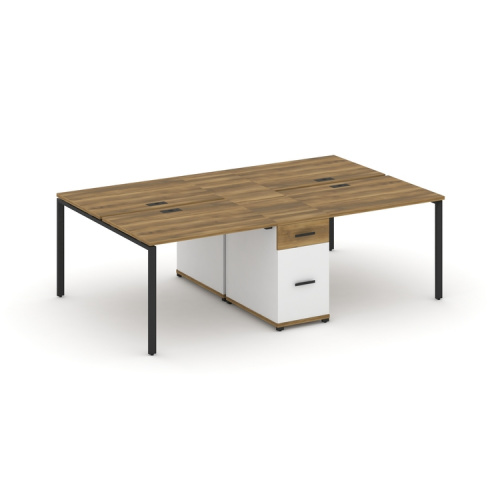 Бенч-система на 4 места с 1 опорной тумбой Concept CN.DRS-421 фото 7