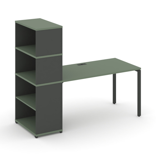 Стол офисный с опорным стеллажом Concept CN.SP-215 Стол офисный с опорным стеллажом Concept CN.SP-215