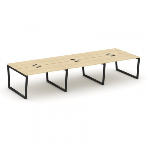 Style Project Рабочая станция 2-х сторон. SN-5T2.DRS-084 Акация Лорка/Металл Антрацит/Заглушка Пласт фото 5