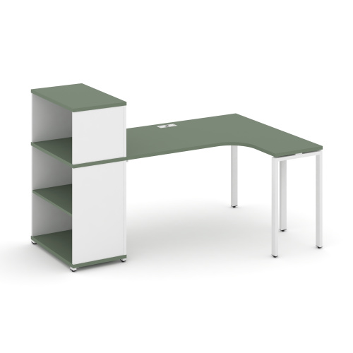Стол эргономичный с опорным стеллажом Concept CN.SA-205(R)