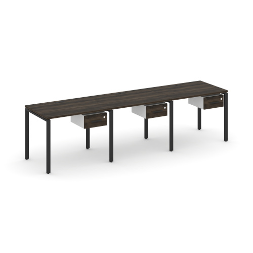 Бенч-система на 3 места с подвесными тумбами Concept CN.ORS-129 фото 9