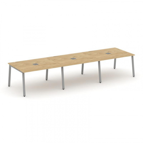 Style Project Стол переговорный SN-6A.SPRG-052 Дуб Наварра/Металл Антрацит 3540*1180*750 фото 12 Style Project Стол переговорный SN-6A.SPRG-052 Дуб Наварра/Металл Антрацит 3540*1180*750 фото 12