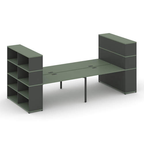 Бенч-система с опорными стеллажами Concept CN.DRS-258