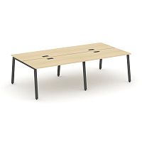 Style Project Рабочая станция 2-х сторон. SN-6A.DRS-033 Акация Лорка/Металл Антрацит 2760*1232*750