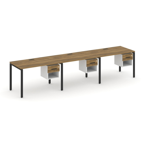 Бенч-система на 3 места с подвесными тумбами Concept CN.ORS-138 фото 7 Бенч-система на 3 места с подвесными тумбами Concept CN.ORS-138 фото 7