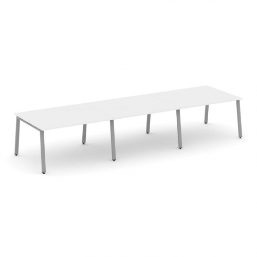Style Project Стол переговорный SN-6A.SPRG-054.3 Белый/Металл Белый 4740*1180*750 фото 3 Style Project Стол переговорный SN-6A.SPRG-054.3 Белый/Металл Белый 4740*1180*750 фото 3