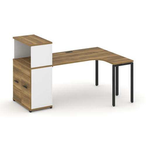 Стол эргономичный с опорным распашным шкафом Concept CN.SA-213(R) Стол эргономичный с опорным распашным шкафом Concept CN.SA-213(R)