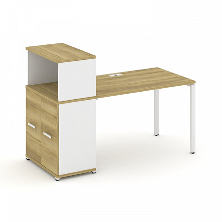 Стол офисный с опорным распашным шкафом Concept CN.SP-226