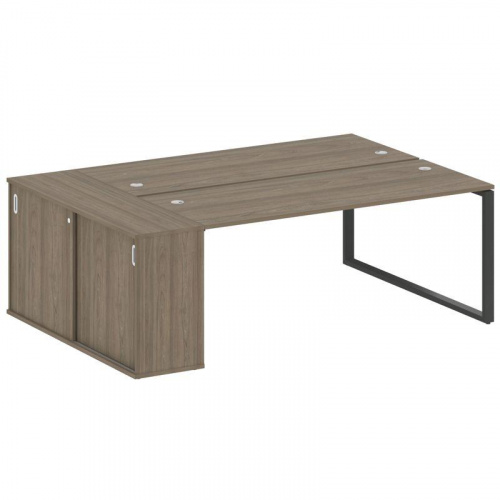 Бенч-система с шкафом-купе на О-обр. м/к Metal System БО.РС-СШК-1.5 фото 2 Бенч-система с шкафом-купе на О-обр. м/к Metal System БО.РС-СШК-1.5 фото 2