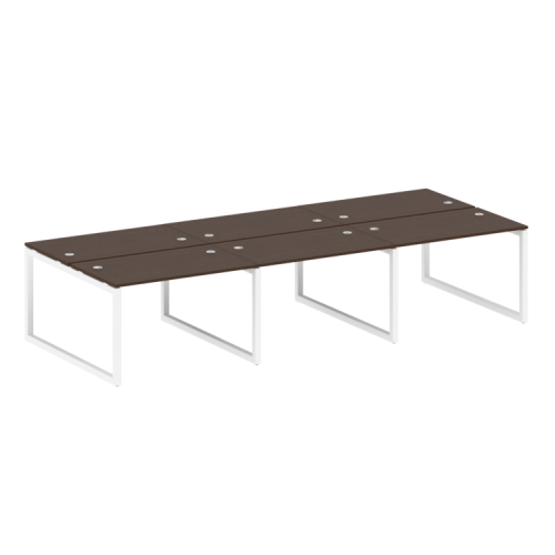 Бенч-система на 6 рабочих мест на О-обр. м/к Metal System Quattro 50БО.СМ-6.2 фото 12