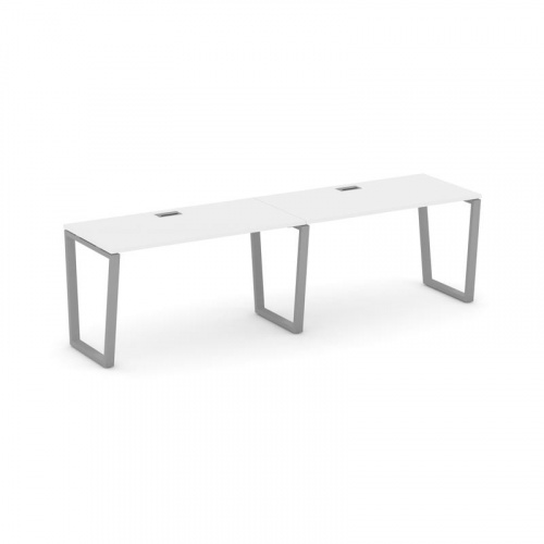 Style Project Рабочая станция 1 сторон. SN-6T2.ORS-024 Акация Лорка/Металл Антрацит/Заглушка Пластик фото 16