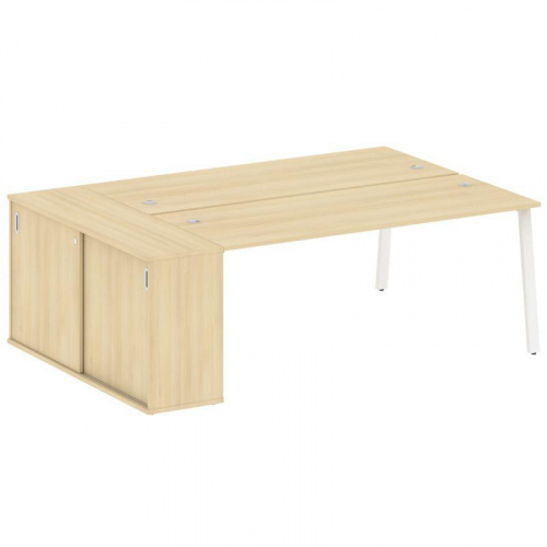 Бенч-система с шкафом-купе на А-обр. м/к Metal System БА.РС-СШК-1.5 фото 8