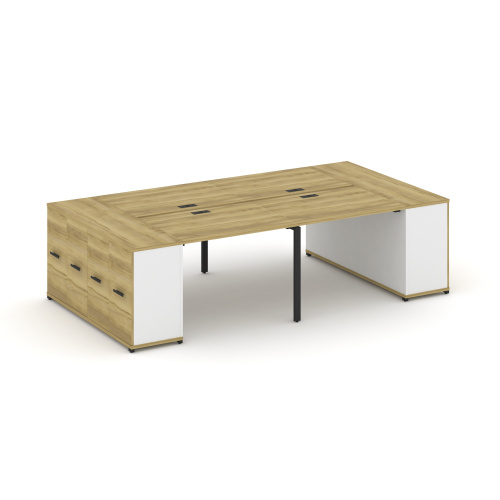 Бенч-система с опорными распашными шкафами Concept CN.DRS-261 фото 6 Бенч-система с опорными распашными шкафами Concept CN.DRS-261 фото 6