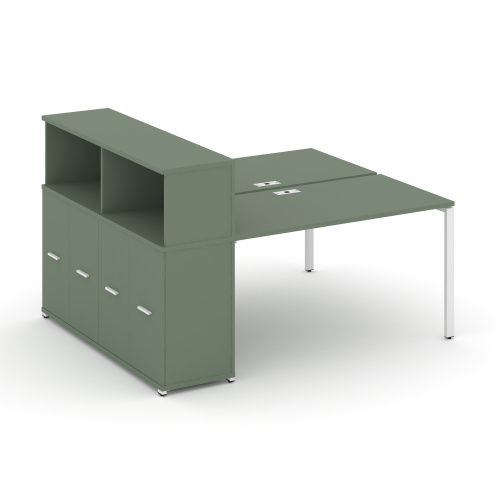 Бенч-система с опорным распашным шкафом Concept CN.DRS-227