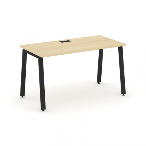 Style Project Стол письменный SN-6A.SP-004 Дуб Табак/Металл Белый 1580*600*750 фото 8