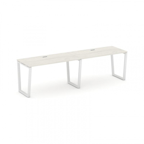 Style Project Рабочая станция 1 сторон. SN-6T2.ORS-024 Акация Лорка/Металл Антрацит/Заглушка Пластик фото 13