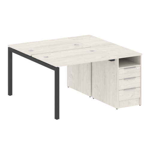 Бенч-система с тумбой на П-обр. м/к Metal System Quattro 50БП.РС-СТП-2.1 фото 5