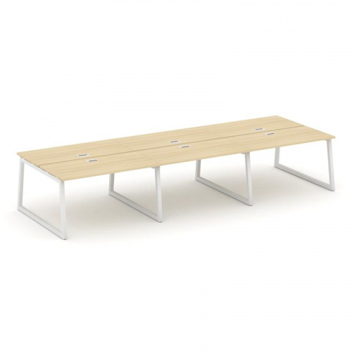 Style Project Рабочая станция 2-х сторон. SN-5T1.DRS-064 Акация Лорка/Металл Антрацит/Заглушка Пласт фото 21