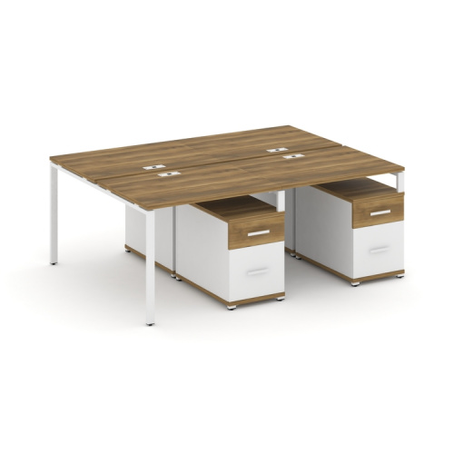 Бенч-система на 4 места с 2 опорными тумбами Concept CN.DRS-321 фото 8 Бенч-система на 4 места с 2 опорными тумбами Concept CN.DRS-321 фото 8