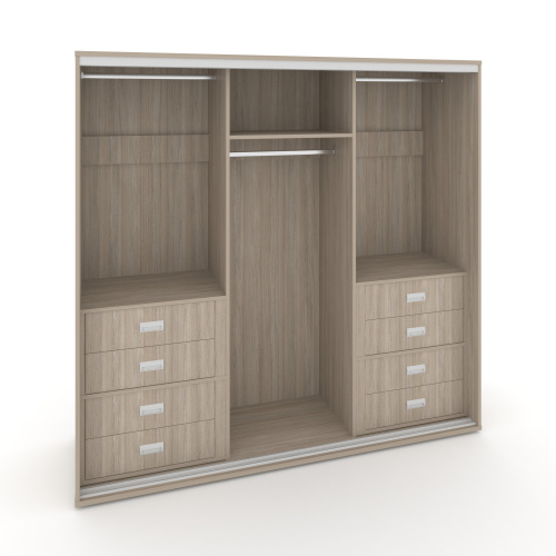 Корпус 3-х секционного шкафа низкого L=2669мм Maris SH.K3-8.2 K5 фото 6