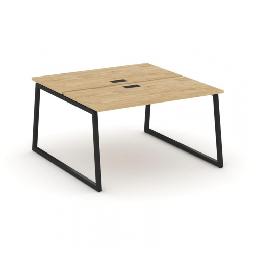 Style Project Рабочая станция 2-х сторон. SN-4T1.DRS-024 Акация Лорка/Металл Антрацит/Заглушка Пласт