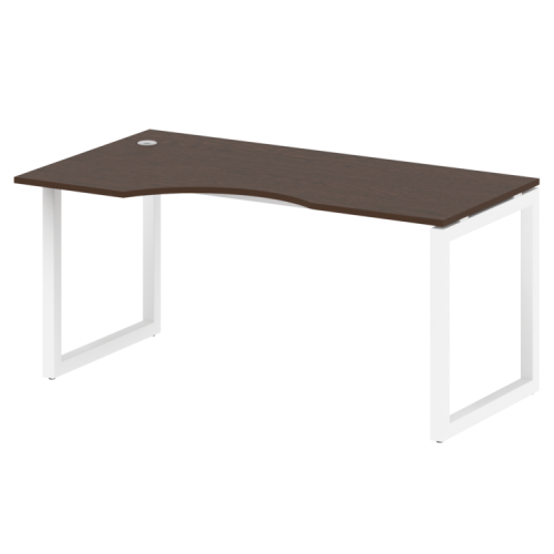 Стол криволинейный левый на О-обр. м/к Metal System Quattro 50БО.СА-1 (L) фото 11