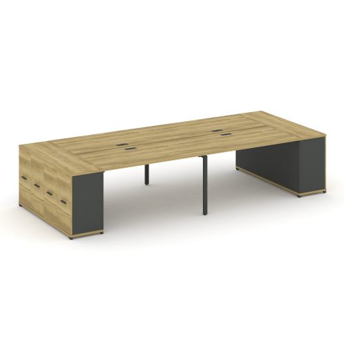 Бенч-система с опорными распашными шкафами Concept CN.DRS-261 фото 4 Бенч-система с опорными распашными шкафами Concept CN.DRS-261 фото 4