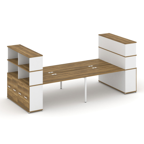 Бенч-система с опорными распашными шкафами Concept CN.DRS-275 фото 8
