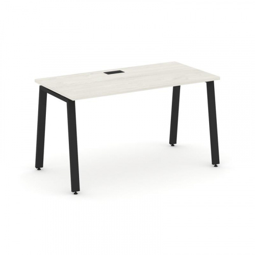 Style Project Стол письменный SN-6A.SP-004 Дуб Табак/Металл Белый 1580*600*750 фото 14