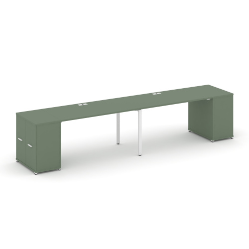 Бенч-система с опорными распашными шкафами Concept CN.ORS-218 Бенч-система с опорными распашными шкафами Concept CN.ORS-218