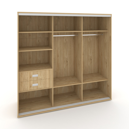 Корпус 3-х секционного шкафа низкого L=2669мм Maris SH.K3-8.2 K6 фото 5 Корпус 3-х секционного шкафа низкого L=2669мм Maris SH.K3-8.2 K6 фото 5