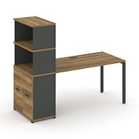 Стол офисный с опорным распашным шкафом Concept CN.SP-230