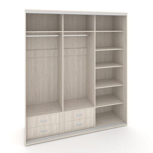 Корпус 3-х секционного шкафа высокого L=2519мм Maris SH.K3-7.1 K3 фото 2 Корпус 3-х секционного шкафа высокого L=2519мм Maris SH.K3-7.1 K3 фото 2