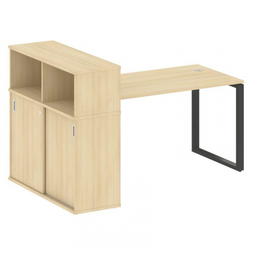Стол письменный с шкафом-купе на О-обр. м/к Metal System БО.РС-СШК-3.3 фото 7 Стол письменный с шкафом-купе на О-обр. м/к Metal System БО.РС-СШК-3.3 фото 7
