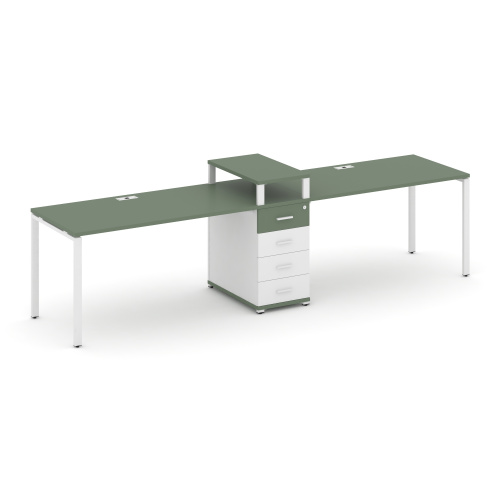 Бенч-система на 2 места с 1 опорной тумбой Concept CN.ORS-418 фото 5