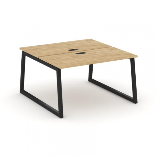 Style Project Рабочая станция 2-х сторон. SN-5T1.DRS-013 Акация Лорка/Металл Антрацит/Заглушка Пласт