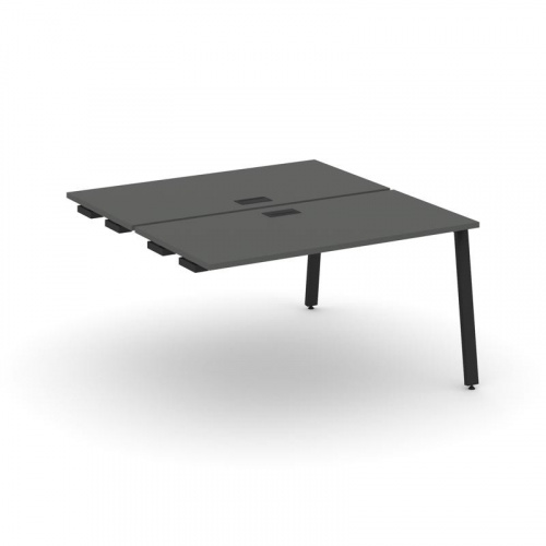 Style Project Стол-приставка к опор. элем. SN-6A.DPRS-013 Антрацит/Металл Белый 1380*1432*750 фото 5