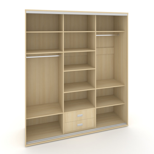 Корпус 3-х секционного шкафа высокого L=2369мм Maris SH.K3-6.1 K2 Корпус 3-х секционного шкафа высокого L=2369мм Maris SH.K3-6.1 K2